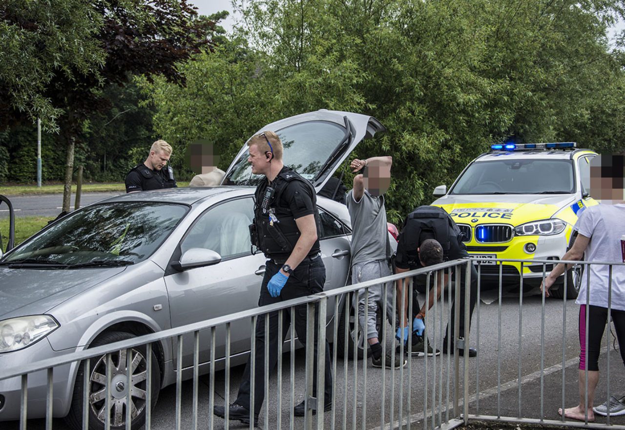 police search car