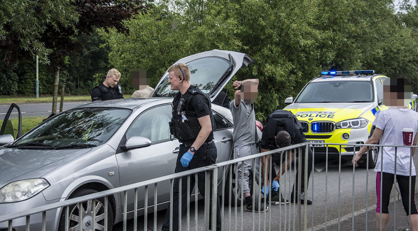 police search car