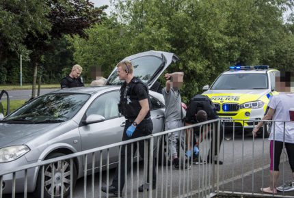 police search car