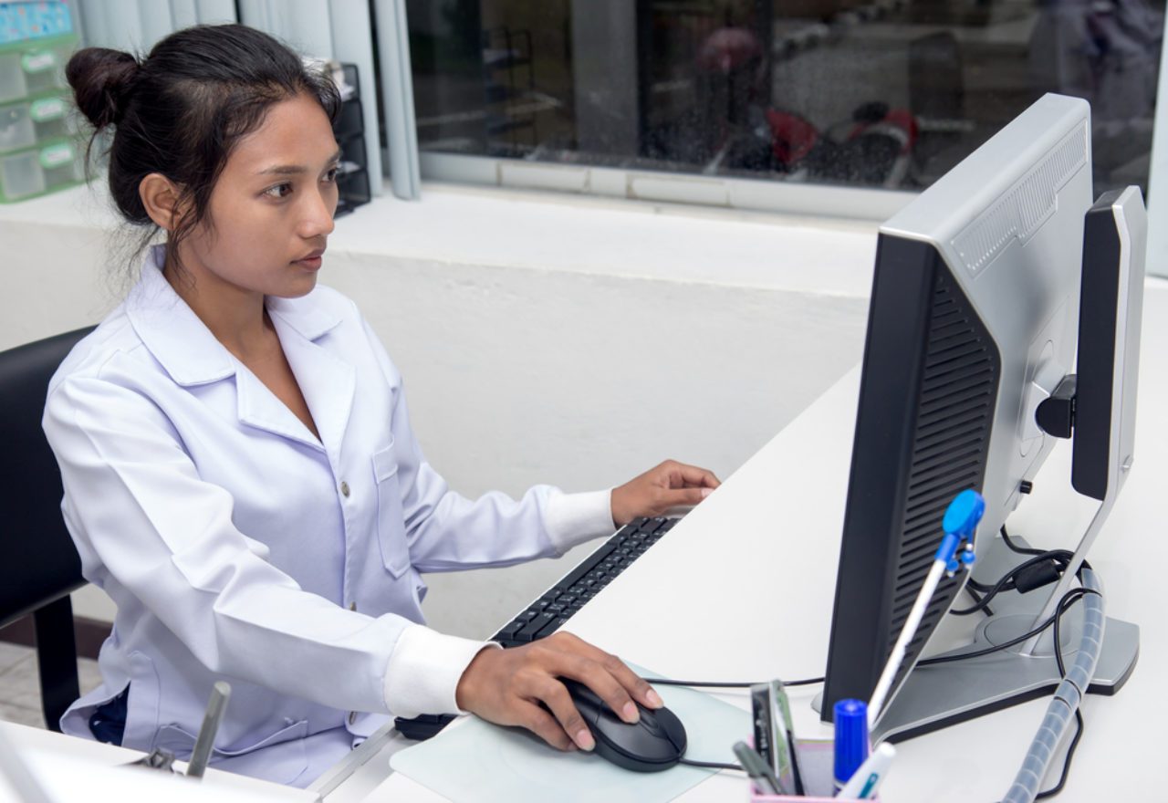 hospital computer