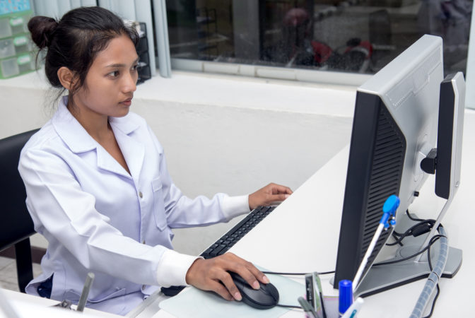 hospital computer